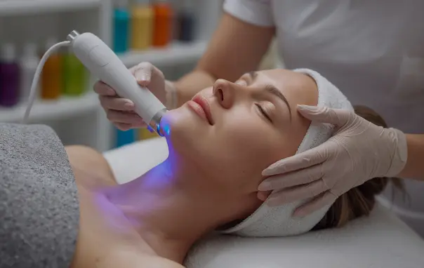Microdermabrasion treatment
