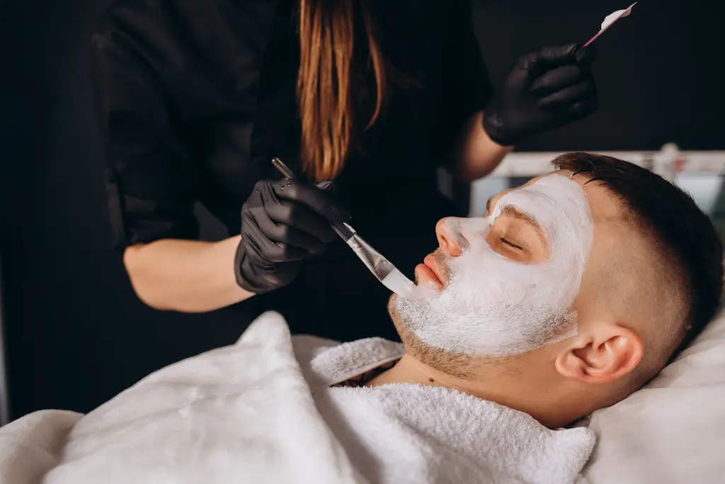 Gentleman's facial